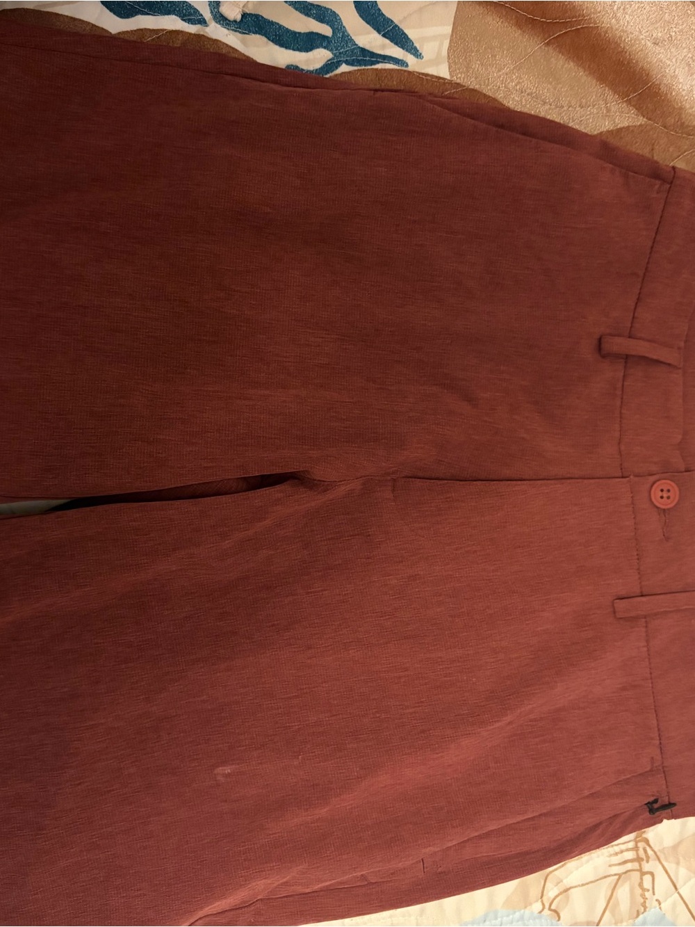 Old Navy Men's Rust Athletic Pull-On Shorts